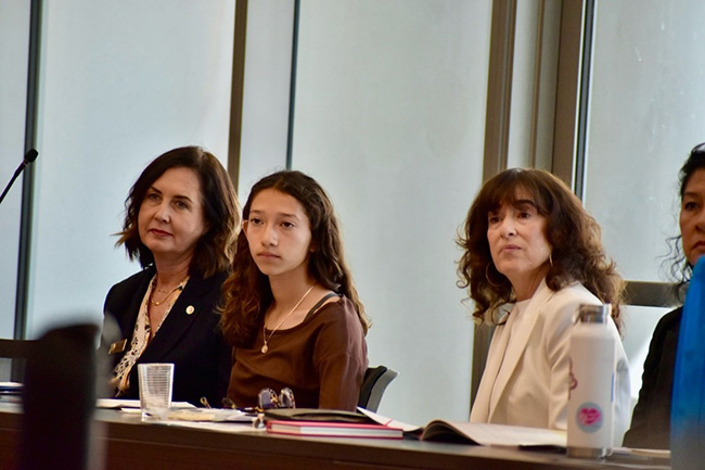 Speakers at Roundtable on Status of Women and Girls in Orange County