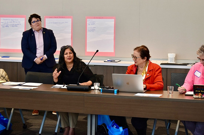 Speakers at Roundtable on Status of Women and Girls in Orange County