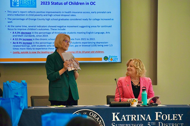 Speakers at Roundtable on Status of Women and Girls in Orange County